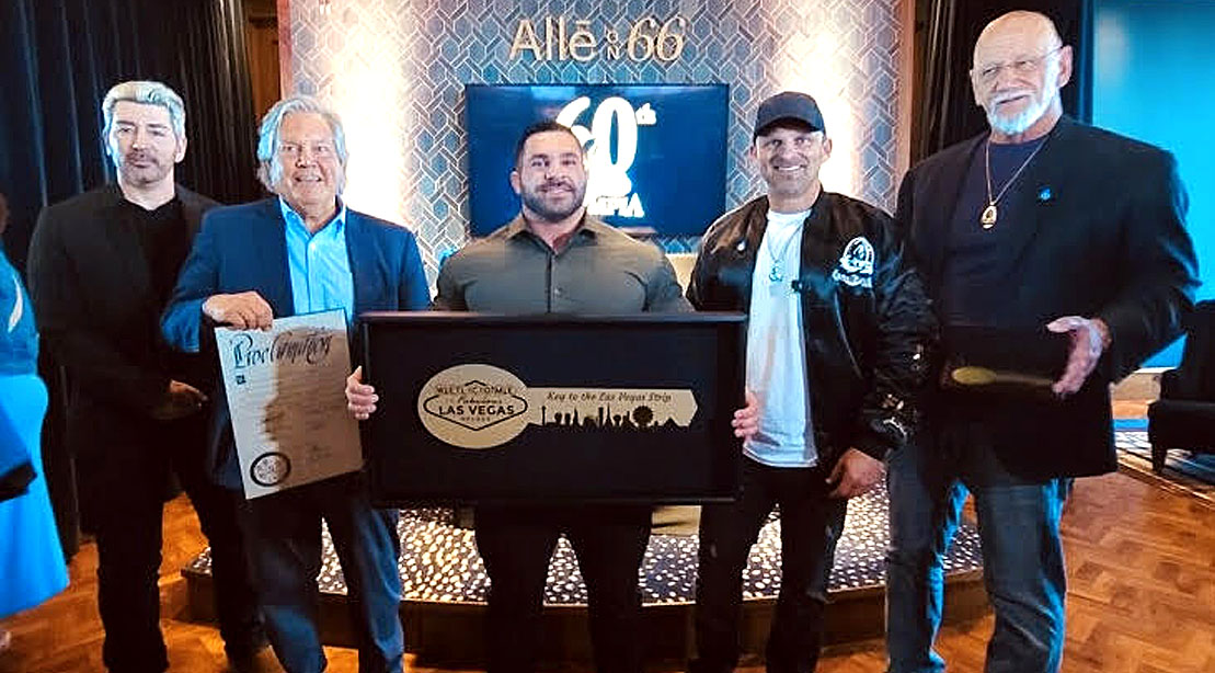 Olympia Fitness & Performance Weekend Receives Key to the Las Vegas Strip, Honoring Bodybuilding’s Premier Event on “Olympia Day”